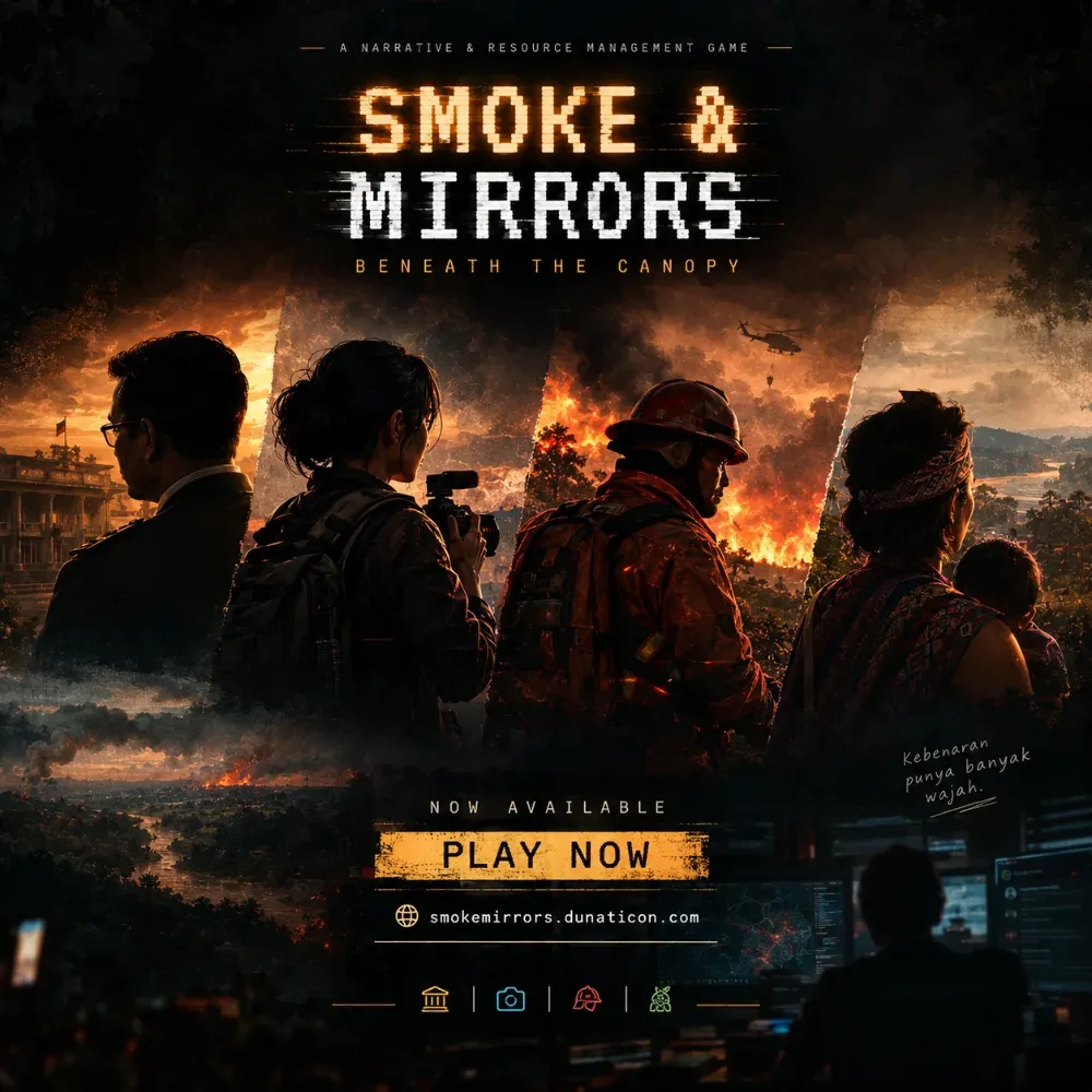 Tampilan proyek SMOKE & MIRRORS : BENEATH THE CANOPY